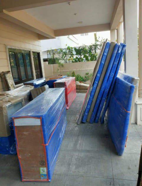 High-quality stretch wrap rolls used for professional packing and moving